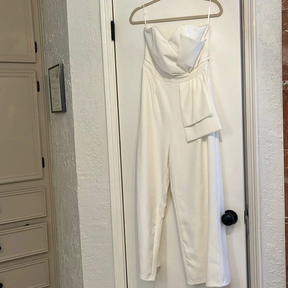 White jumpsuit